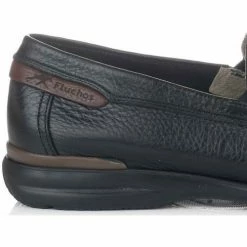 Fluchos Mocassins & Chaussures bateau Couleur Noir -Fluchos Soldes Magasin 15958478 500 D