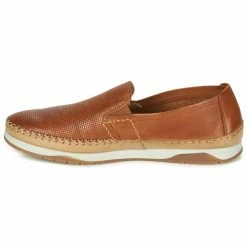 Fluchos KENDAL Slip ons Couleur Marron / Beige -Fluchos Soldes Magasin 16505892 500 D