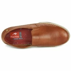 Fluchos KENDAL Slip ons Couleur Marron / Beige -Fluchos Soldes Magasin 16505892 500 F