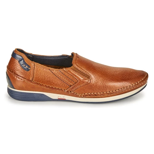 Fluchos JAMES Slip ons Couleur Marron / Marine 4 Fluchos JAMES Slip ons Couleur Marron / Marine – Image 2