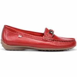Fluchos Mocassins CALLAGHAN NELSON DANCE Mocassins & Chaussures bateau Couleur Rouge