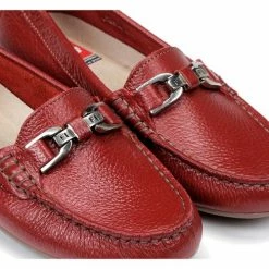Fluchos Mocassins CALLAGHAN NELSON DANCE Mocassins & Chaussures bateau Couleur Rouge -Fluchos Soldes Magasin 19841616 500 C