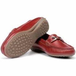 Fluchos Mocassins CALLAGHAN NELSON DANCE Mocassins & Chaussures bateau Couleur Rouge -Fluchos Soldes Magasin 19841616 500 E