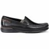 Fluchos 8682 TORNADO ORION MOCCASIN HOMME Mocassins & Chaussures bateau Couleur Noir -Fluchos Soldes Magasin 20044413 500 A
