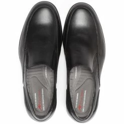 Fluchos 8902 MALLORCA SANOTAN MAITRE MOCASIN HOMME Mocassins & Chaussures bateau Couleur Noir -Fluchos Soldes Magasin 20085994 500 C
