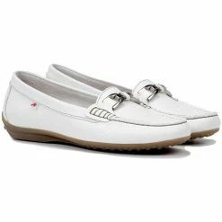 Fluchos Mocassins CALLAGHAN NELSON DANCE Mocassins & Chaussures bateau Couleur Blanc -Fluchos Soldes Magasin 20087210 500 C