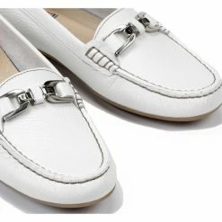 Fluchos Mocassins CALLAGHAN NELSON DANCE Mocassins & Chaussures bateau Couleur Blanc -Fluchos Soldes Magasin 20087210 500 D