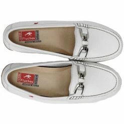 Fluchos Mocassins CALLAGHAN NELSON DANCE Mocassins & Chaussures bateau Couleur Blanc -Fluchos Soldes Magasin 20087210 500 F