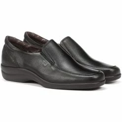 Fluchos MOCASSINS 6625 SANOTAN STK Mocassins & Chaussures bateau Couleur Noir -Fluchos Soldes Magasin 20128658 500 B