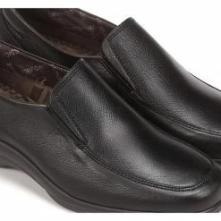 Fluchos MOCASSINS 6625 SANOTAN STK Mocassins & Chaussures bateau Couleur Noir -Fluchos Soldes Magasin 20128658 500 F