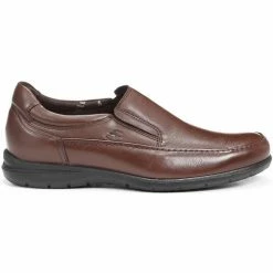Fluchos 8499 LUCA AVE MOCCASIN HOMME Mocassins & Chaussures bateau Couleur Marron
