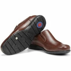 Fluchos 8499 LUCA AVE MOCCASIN HOMME Mocassins & Chaussures bateau Couleur Marron -Fluchos Soldes Magasin 20139274 500 C