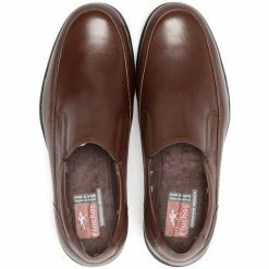 Fluchos 8499 LUCA AVE MOCCASIN HOMME Mocassins & Chaussures bateau Couleur Marron -Fluchos Soldes Magasin 20139274 500 D