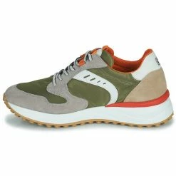 Fluchos ASTON Baskets mode Couleur Gris / Kaki -Fluchos Soldes Magasin 21448909 500 D