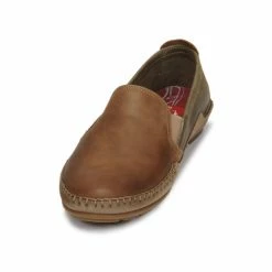 Fluchos DORIEN Slip ons Couleur Marron / Kaki -Fluchos Soldes Magasin 21448918 500 C