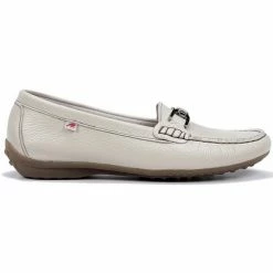 Fluchos Mocassins CALLAGHAN NELSON DANCE Mocassins & Chaussures bateau Couleur Blanc