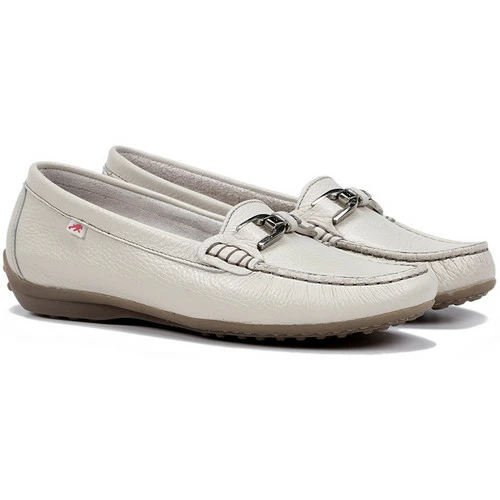 Fluchos Mocassins CALLAGHAN NELSON DANCE Mocassins & Chaussures bateau Couleur Blanc 5 Fluchos Mocassins CALLAGHAN NELSON DANCE Mocassins & Chaussures bateau Couleur Blanc – Image 3
