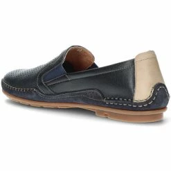 Fluchos F1177 MOCASSINS DORIAN Mocassins & Chaussures bateau Couleur Bleu -Fluchos Soldes Magasin 22046293 500 D