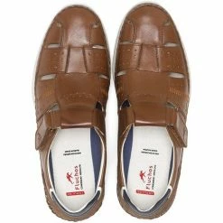 Fluchos Yannic F1444 CUERO Sandales et Nu-pieds Couleur Marron -Fluchos Soldes Magasin 22471990 500 C