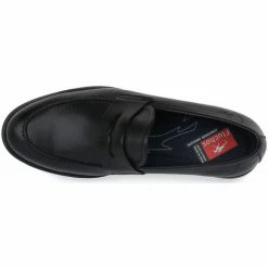 Fluchos HABANA NEGRO Mocassins & Chaussures bateau Couleur Noir -Fluchos Soldes Magasin 22571986 500 D