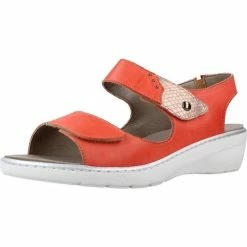 Fluchos F0763 Sandales et Nu-pieds Couleur Rouge