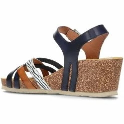 Fluchos SANDALE PALMA D8551 TEXAS Sandales et Nu-pieds Couleur Bleu -Fluchos Soldes Magasin 22791751 500 D