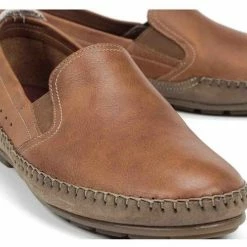 Fluchos Mocassins & Chaussures bateau Couleur Kaki -Fluchos Soldes Magasin 22875932 500 D