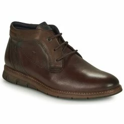 Fluchos Soldes Magasin 26 Fluchos 0978-HABANA-CASTANO Bottines / Boots Couleur Marron