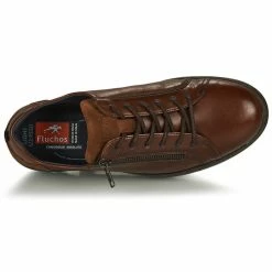 Fluchos 0920-HABANA-CAMEL Baskets mode Couleur Marron -Fluchos Soldes Magasin 22893067 500 F