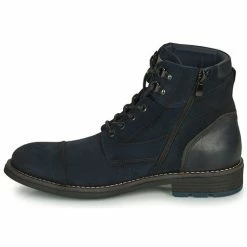 Fluchos 1342-AFELPADO-MARINO Bottines / Boots Couleur Marine 11 Fluchos 1342-AFELPADO-MARINO Bottines / Boots Couleur Marine -Fluchos Soldes Magasin 22893071 500 D