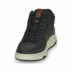 Fluchos 1618-KANSAS-MARINO Bottines / Boots Couleur Marine / Marron 10 Fluchos 1618-KANSAS-MARINO Bottines / Boots Couleur Marine / Marron -Fluchos Soldes Magasin 22893075 500 C