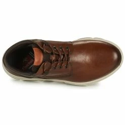 Fluchos 1346-HABANA-CAMEL Baskets mode Couleur Marron -Fluchos Soldes Magasin 22893079 500 F