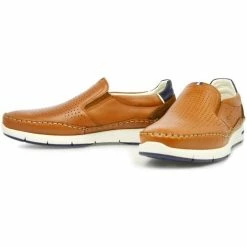 Fluchos Slip ons Couleur Marron 9 Fluchos Slip ons Couleur Marron -Fluchos Soldes Magasin 23122714 500 C