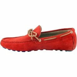 Fluchos FILIP-F1472-Nubuck Mocassins & Chaussures bateau Couleur Rouge -Fluchos Soldes Magasin 23145709 500 B