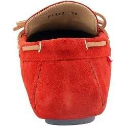 Fluchos FILIP-F1472-Nubuck Mocassins & Chaussures bateau Couleur Rouge -Fluchos Soldes Magasin 23145709 500 D