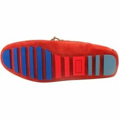 Fluchos FILIP-F1472-Nubuck Mocassins & Chaussures bateau Couleur Rouge -Fluchos Soldes Magasin 23145709 500 E