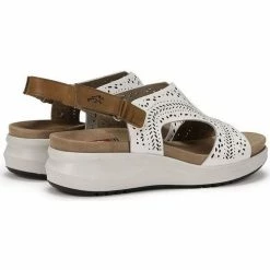 Fluchos SANDALE TIBET F1481 Sandales et Nu-pieds Couleur Blanc -Fluchos Soldes Magasin 23289432 500 C