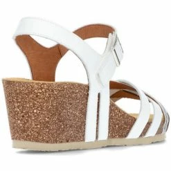 Fluchos SANDALE PALMA D8551 TEXAS Sandales et Nu-pieds Couleur Blanc -Fluchos Soldes Magasin 23300315 500 E