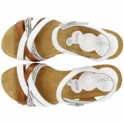 Fluchos SANDALE PALMA D8551 TEXAS Sandales et Nu-pieds Couleur Blanc -Fluchos Soldes Magasin 23300315 500 F