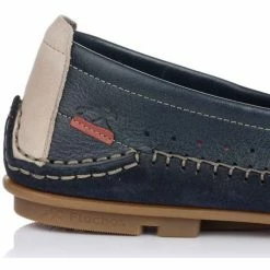 Fluchos Mocassins & Chaussures bateau Couleur Bleu -Fluchos Soldes Magasin 23573038 500 D