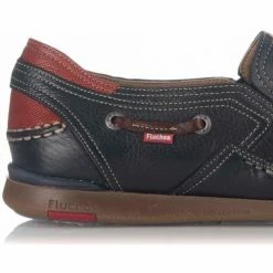 Fluchos Mocassins & Chaussures bateau Couleur Bleu -Fluchos Soldes Magasin 7782555 500 D